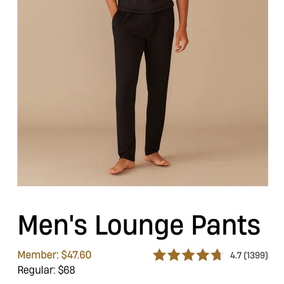 MeUndies Men’s Lounge Pants - Picture 1 of 6